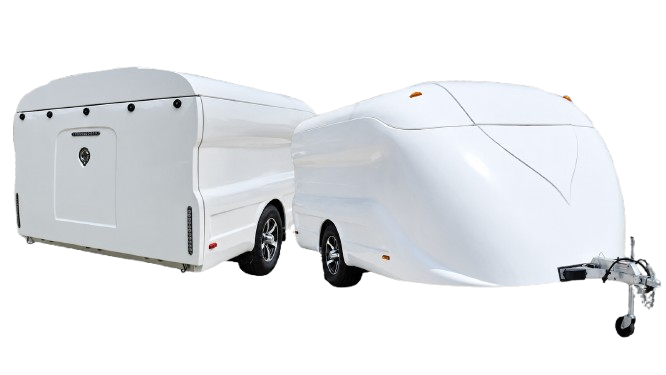Truck and trailer providing local equipment transportation